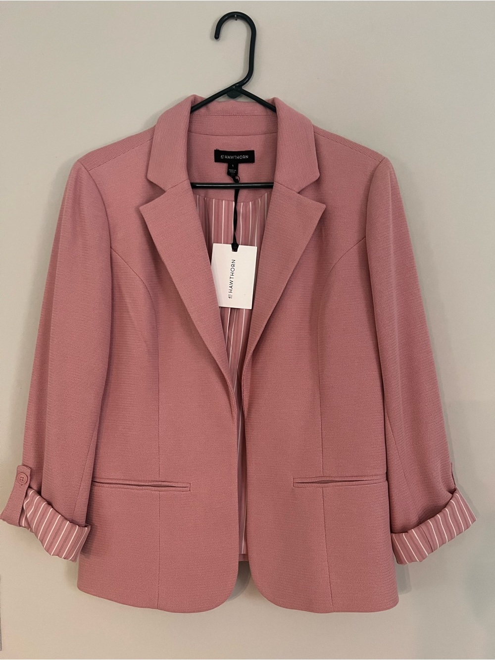 41 Hawthorn Mauve Pink Women's Blazer